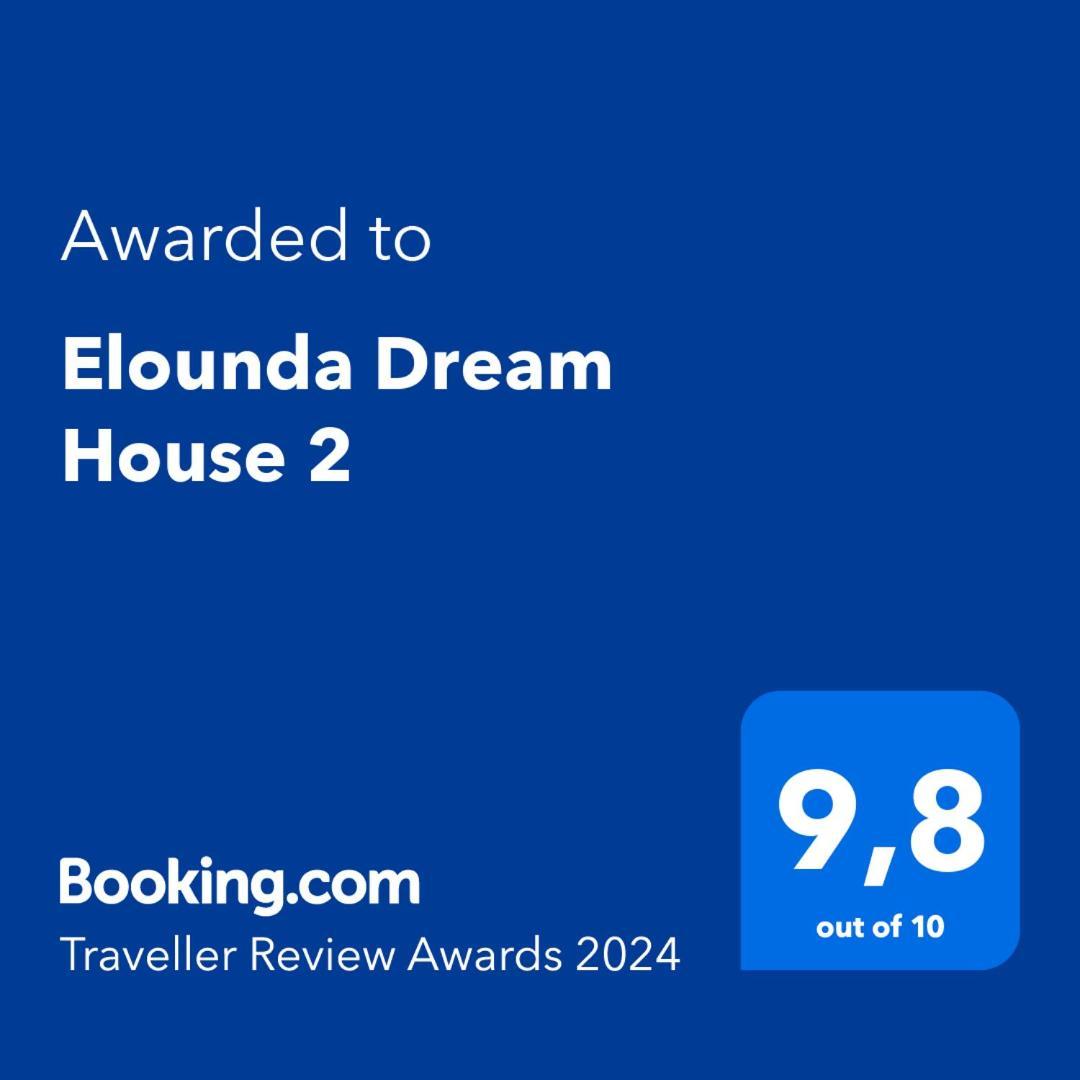 Elounda Dream House 2 Daire Dış mekan fotoğraf